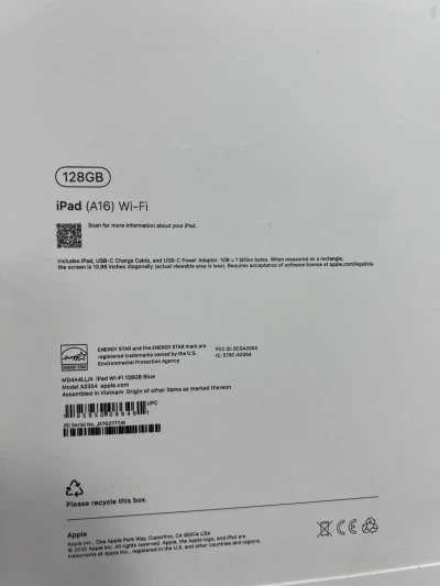 Планшет Apple iPad А16 128gb — миниатюра 2