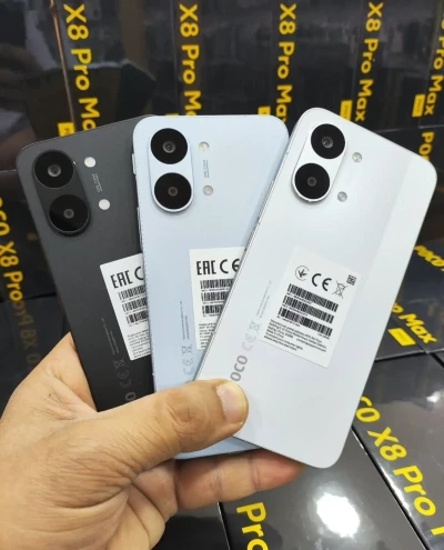 Xiaomi Poco X8pro max 5G 12+6/256Gb black