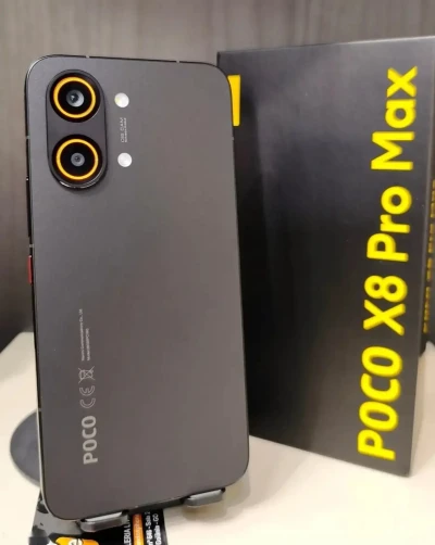 Xiaomi Poco X8pro Max 5G 12+6/512Gb Black 8500Мач — миниатюра 5