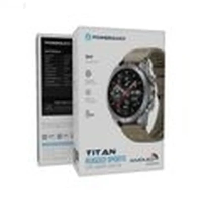 Умный часы Powerology Titan Rugged Sports GPS Smart Watch титан — миниатюра 3