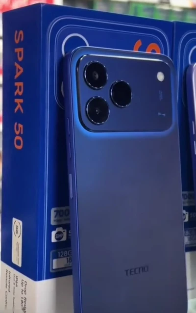 Tecno Spark 50 8/128Gb blue 6700Мач — миниатюра 4