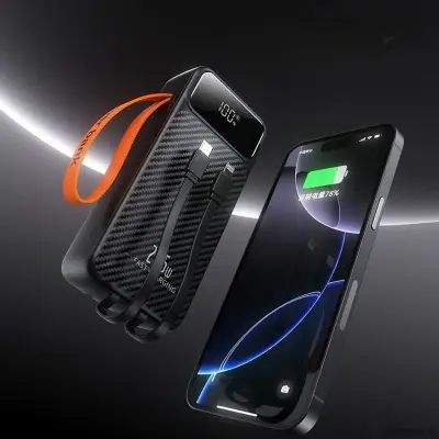 Внешний аккумулятор повербанк 30000mAh CAFELE
