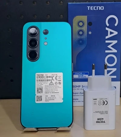 Tecno Camon 50 8+8/256Gb Green 6500Мач — миниатюра 3
