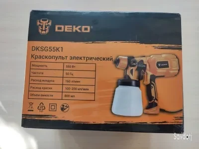 Краскопульт электрический Deko