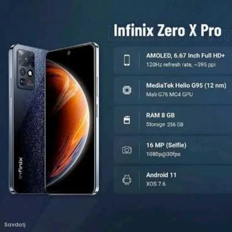 Infinix zero x pro