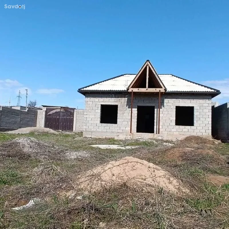 1 этажный, 3-комн. дом, 100 м², 6 соток, Вахдат