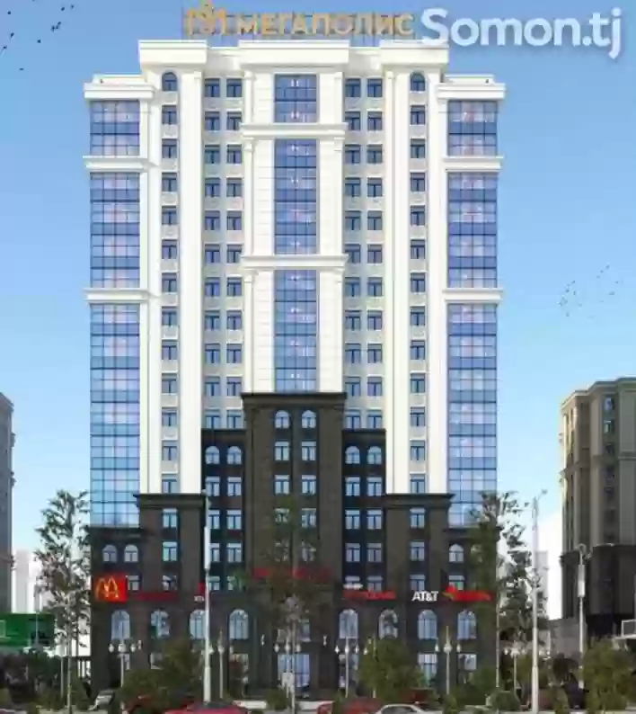 2-к квартира, 17 этаж, 78 м², профсоюз
