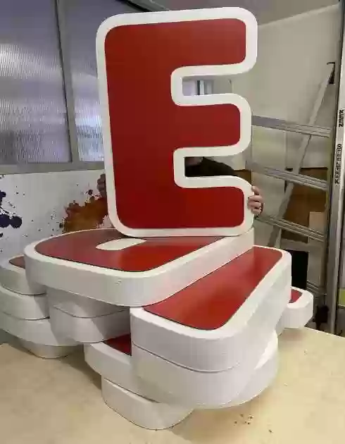 Объёмные буквы 