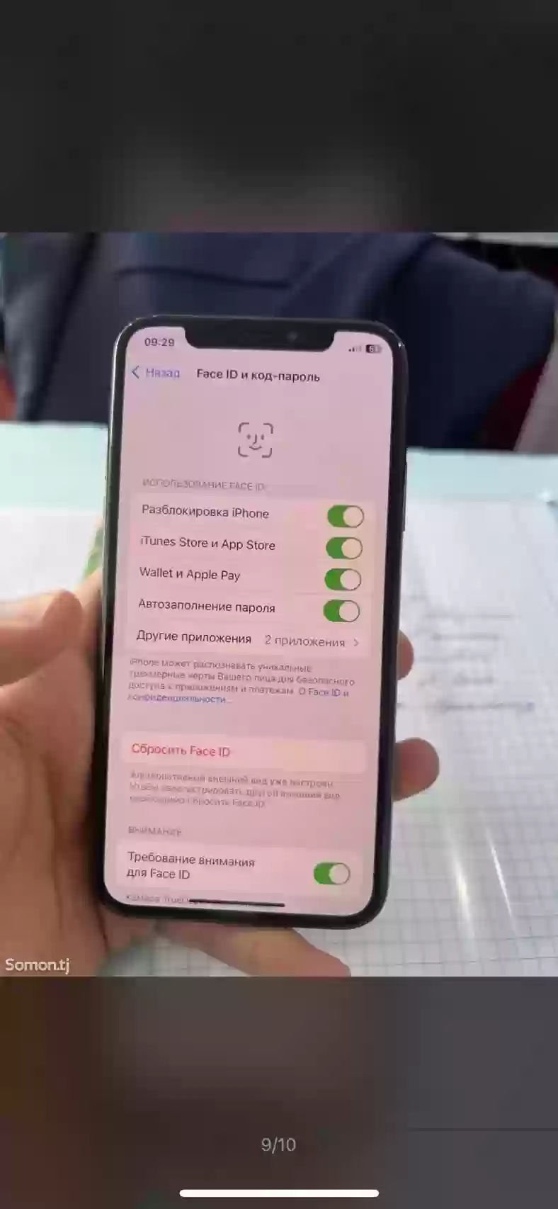 Apple iPhone x 256 gb