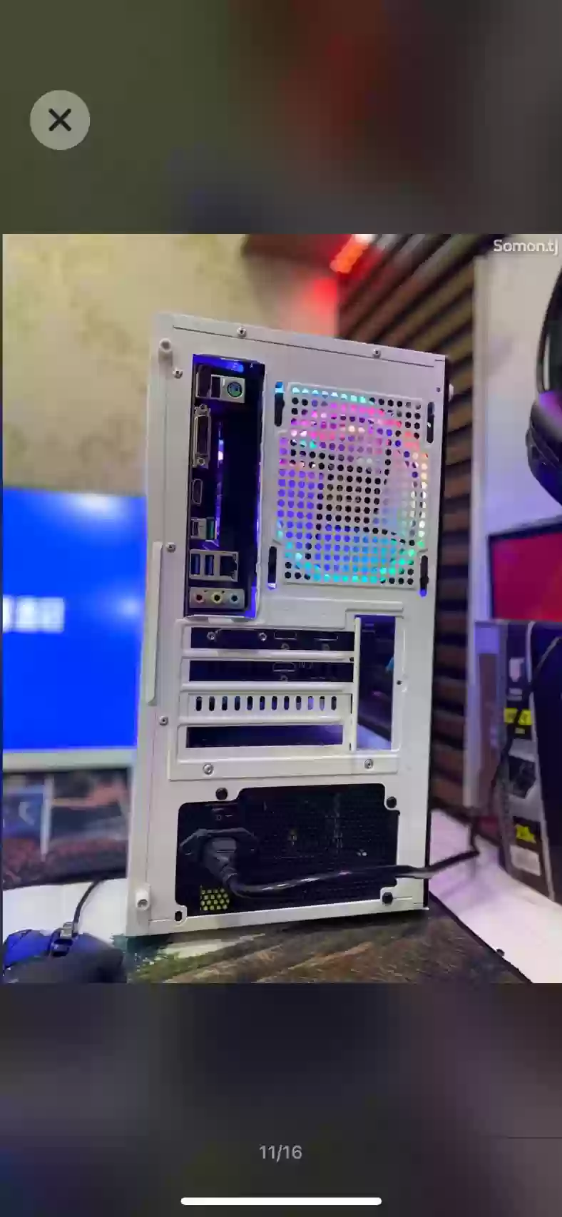 Мощный игровой компьютер Intel core i5 12400f GTX 1660 ti 6gb RAM