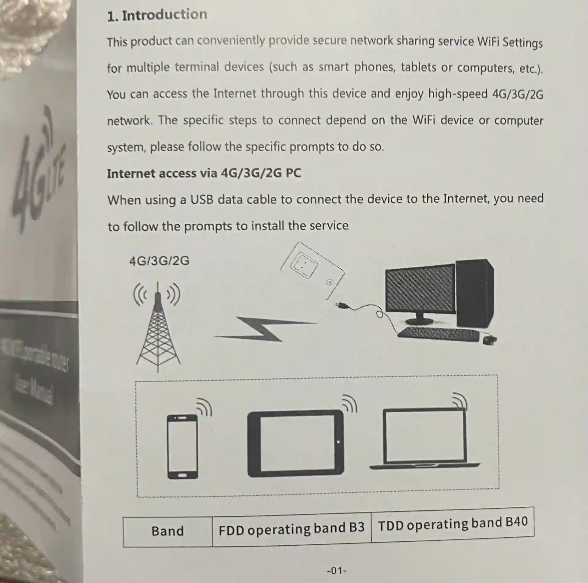 Wi-Fi 4LTE