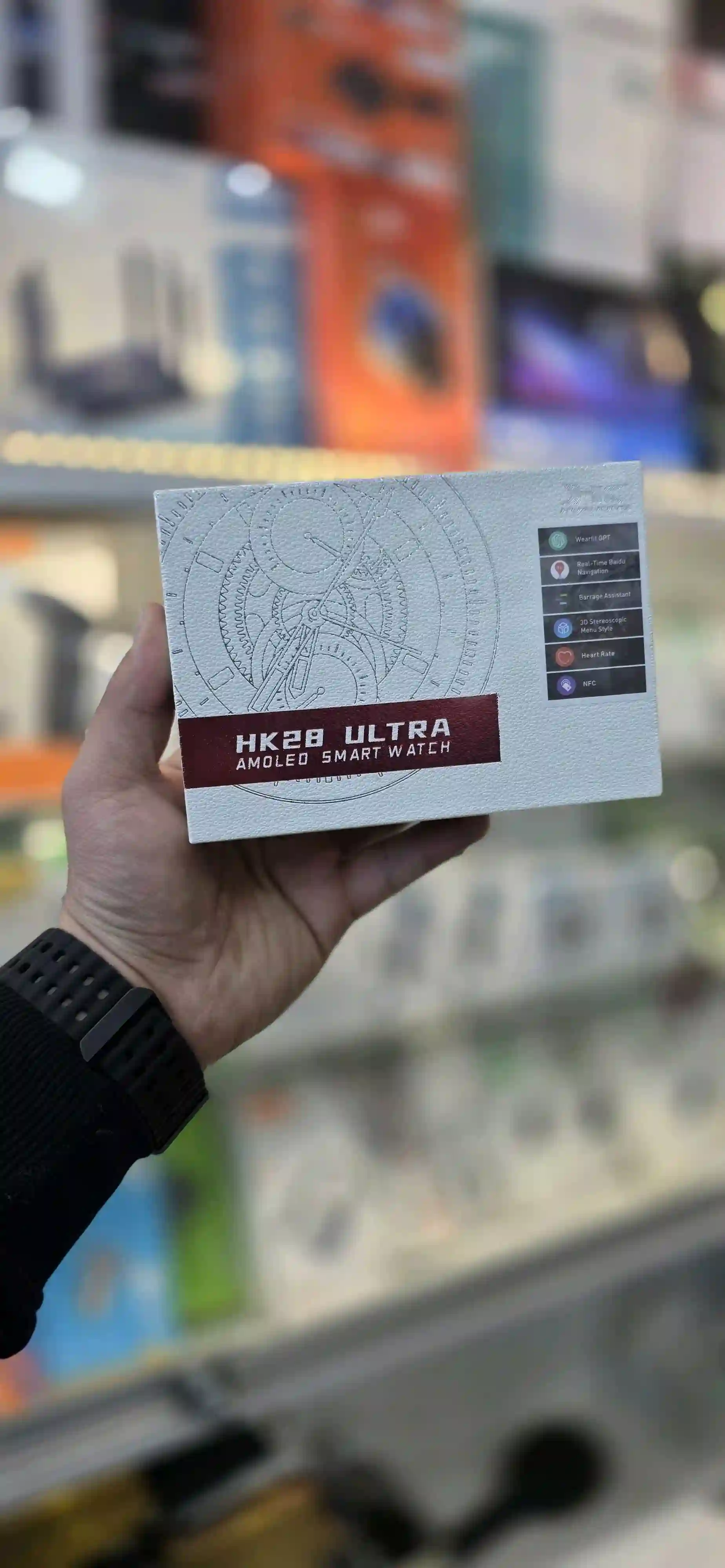 Часы HK28 ULTRA AMOLED SMART WATCH 