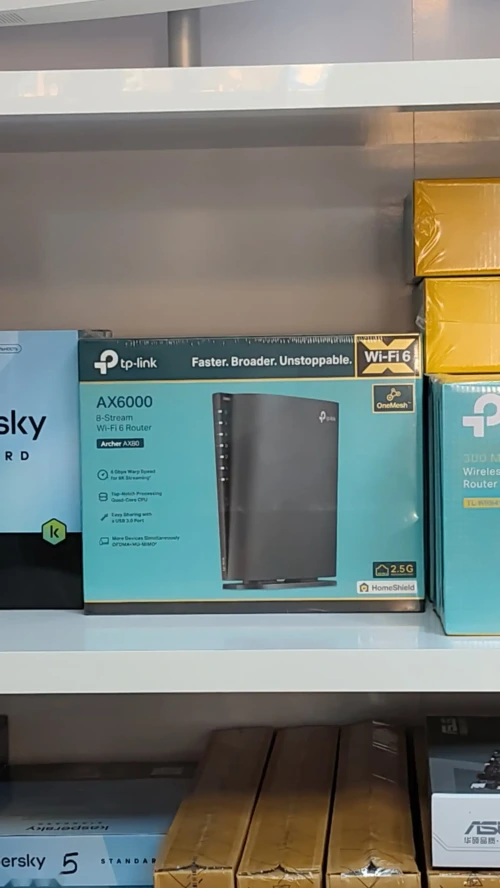 Вайфай роутер TP-LINK AX6000 — миниатюра 1