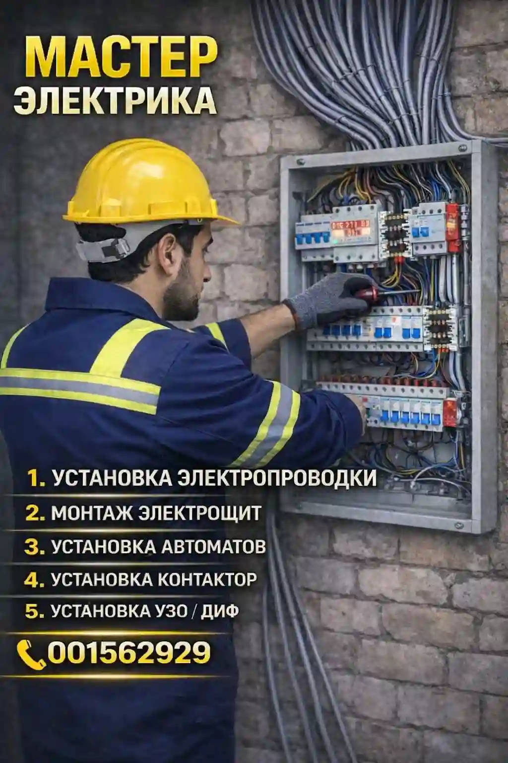 Электрик Квартира/Дом/Офис/ТГ