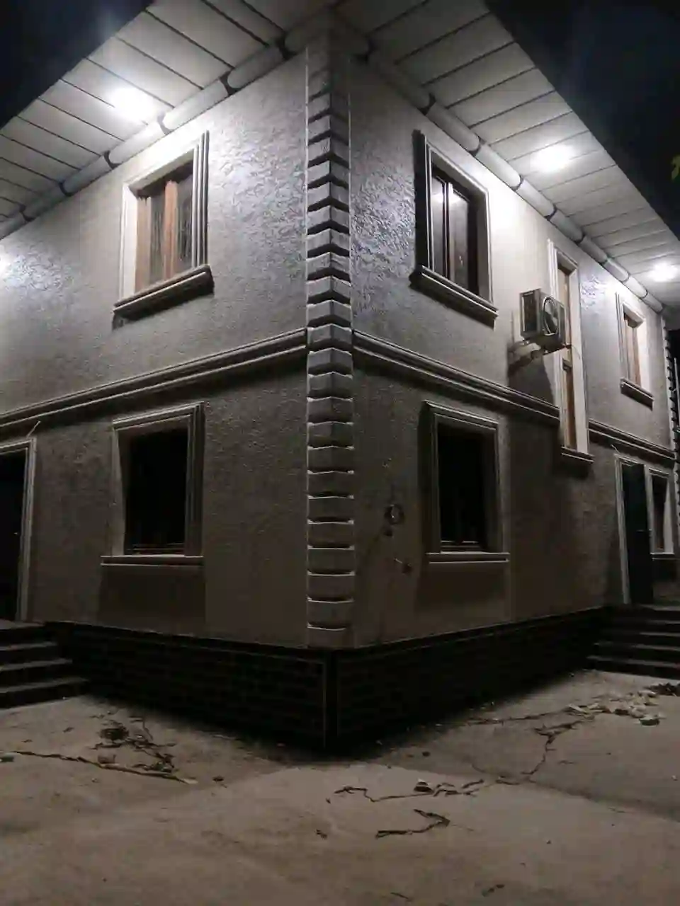 Травертино фасад