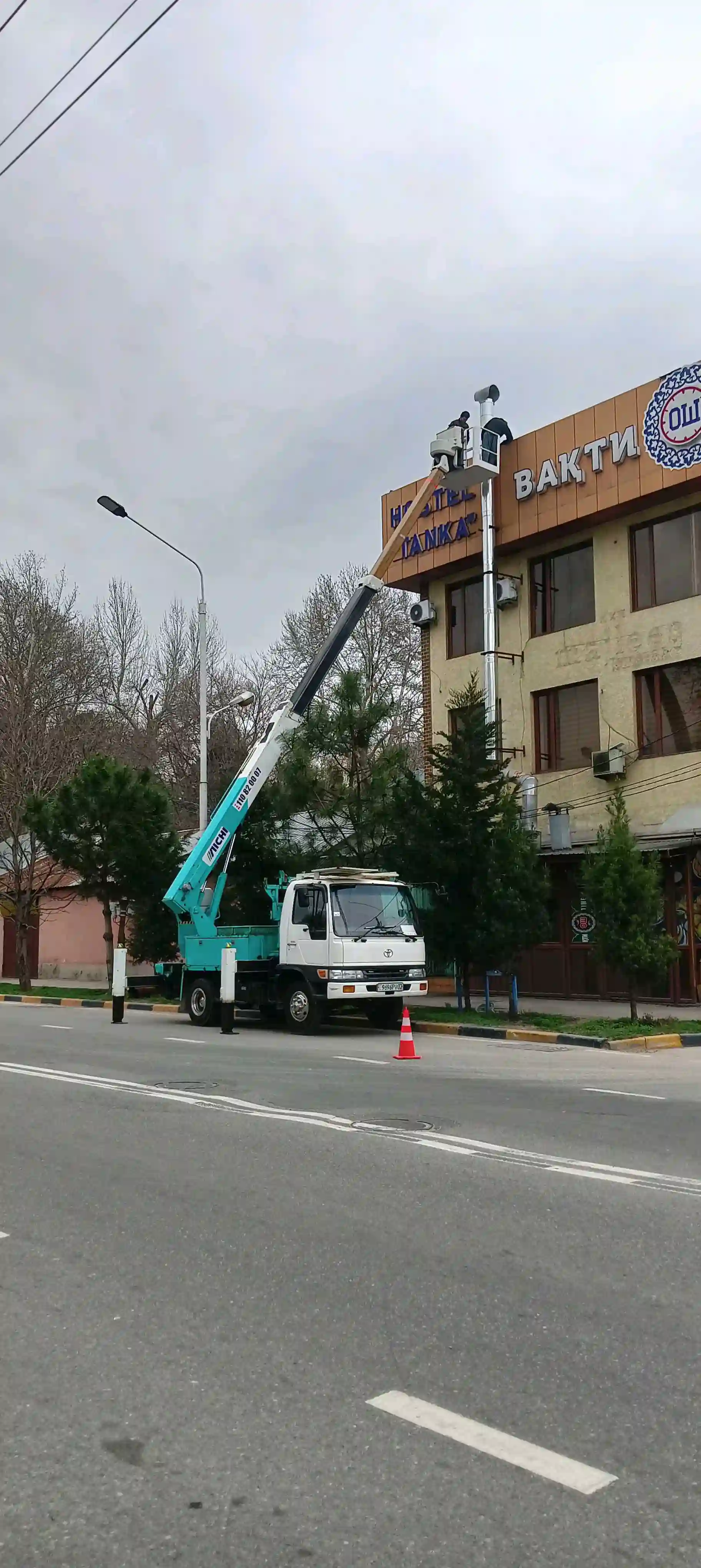 Услуги гидрорукав, автовышка 17м