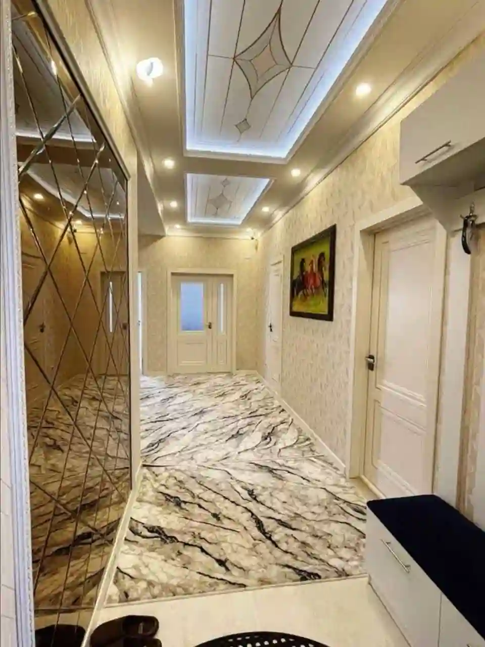 3-к квартира, 6 этаж, 107 м², 82 мк