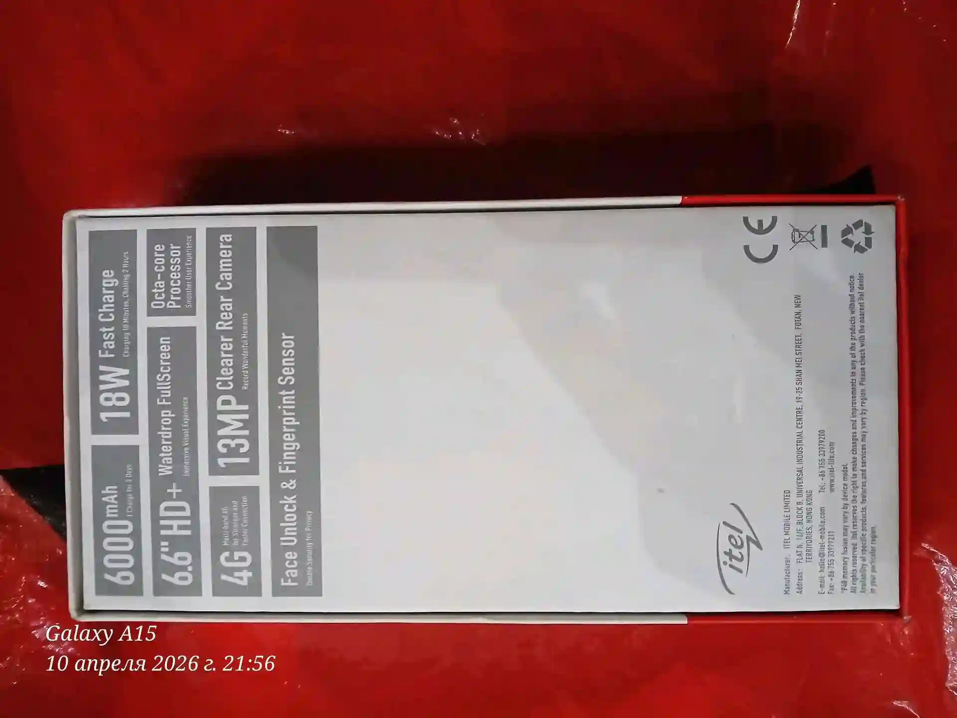 Itel P40 4G 