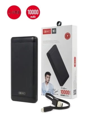Внешний аккумулятор ВYZ Power Bank W3 10000 mAh