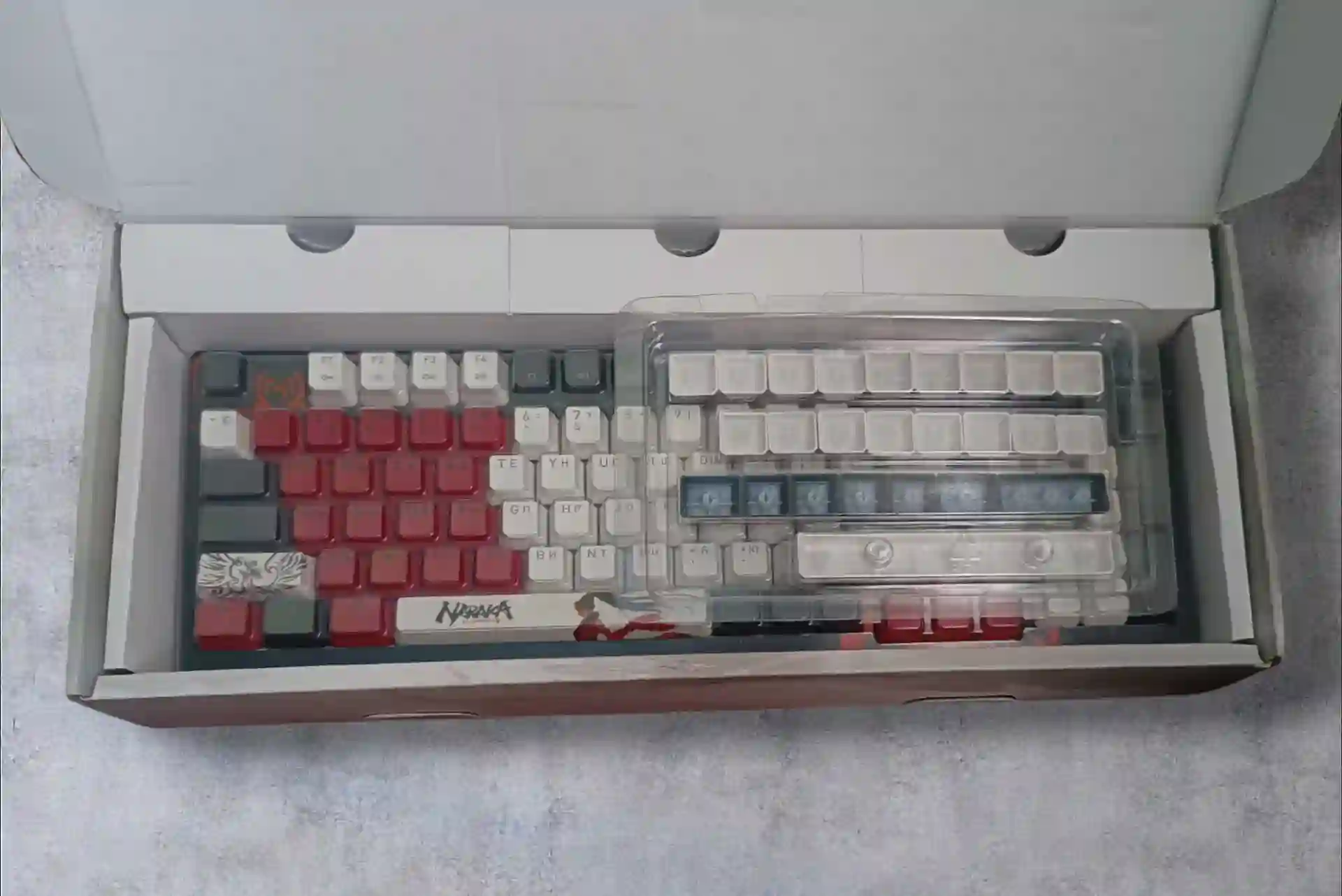Механическая клавиатура Bloody S98 Naraka Edition