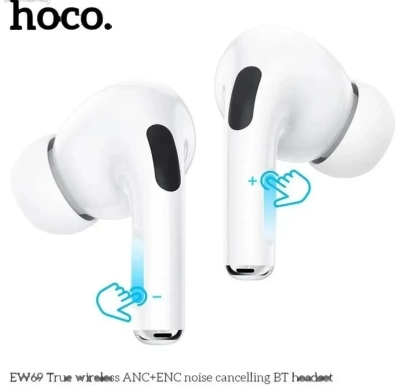 Беспроводные наушники AirPods Pro 2 / HOCO EW69 ENC+ANC шумоподавление