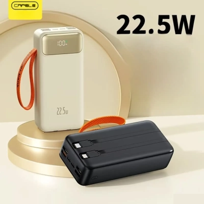 Внешний аккумулятор повербанк 30000mAh CAFELE
