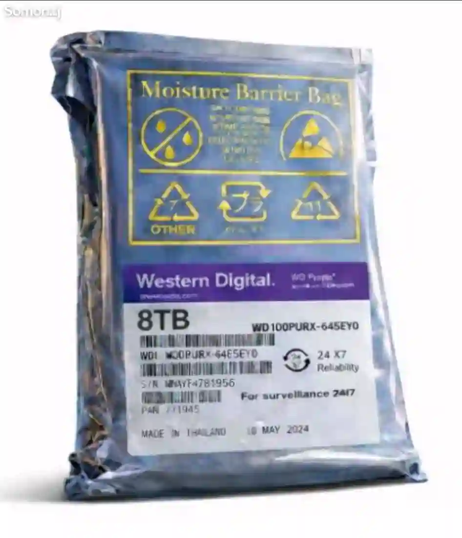  HDD 8TB Western Digital Purple