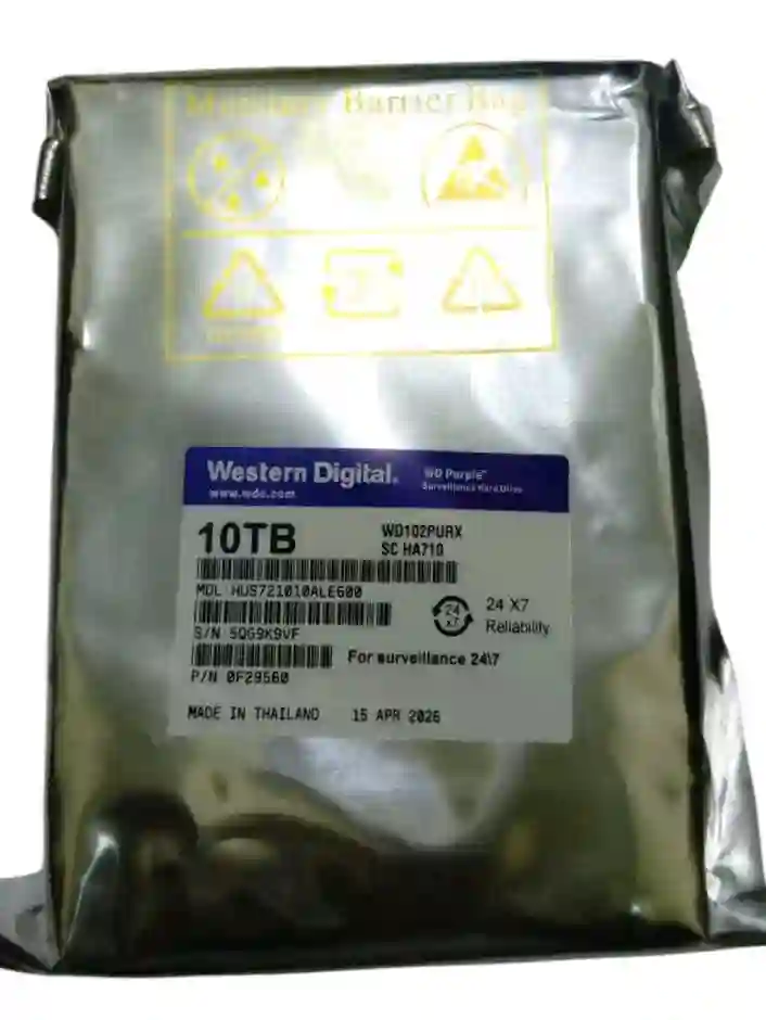  HDD 10TB Western Digital Purp