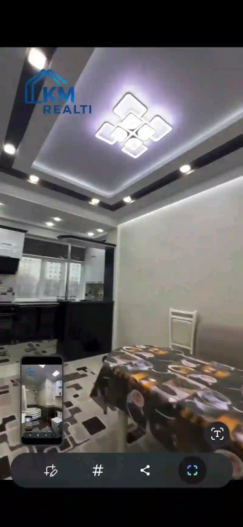 2-к квартира, 7 этаж, 90 м², Шоҳмансур, Садбарг, доми Активбонк