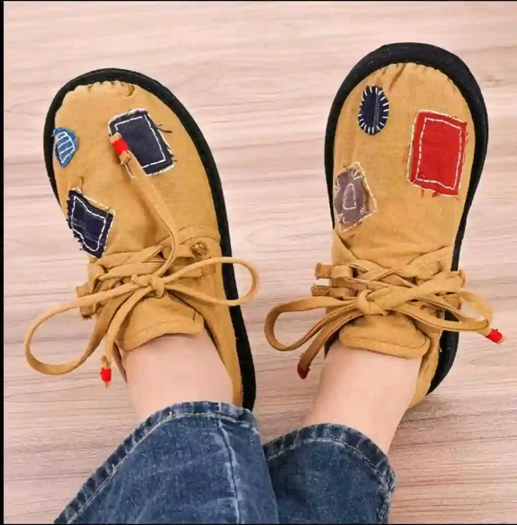 Этно тапочки