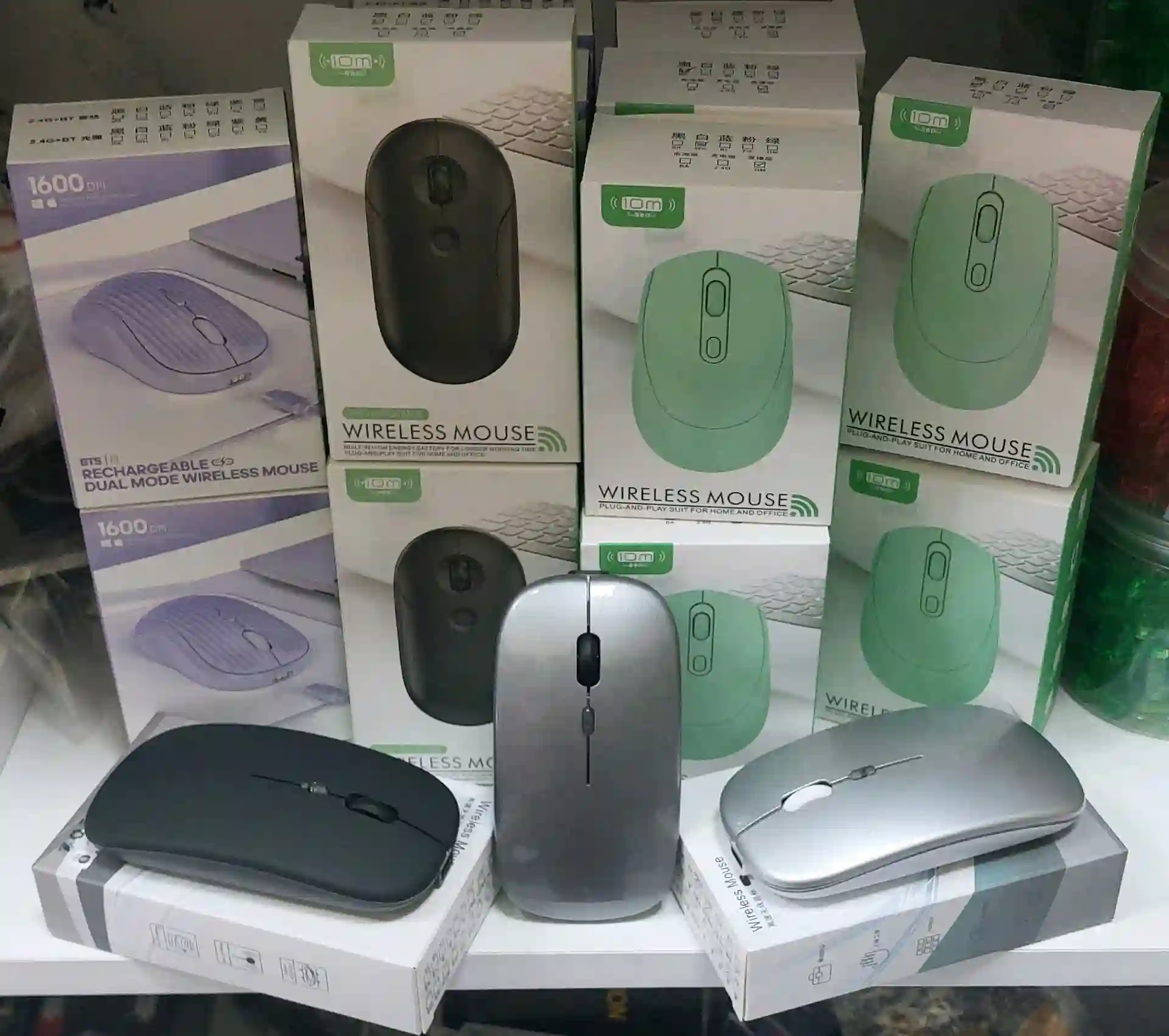 Беспроводная мышка с Bluetooth и USB-