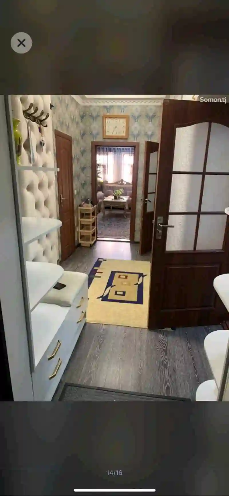 3-к квартира, 4 этаж, 64 м², И. Сомонӣ, Меҳргон