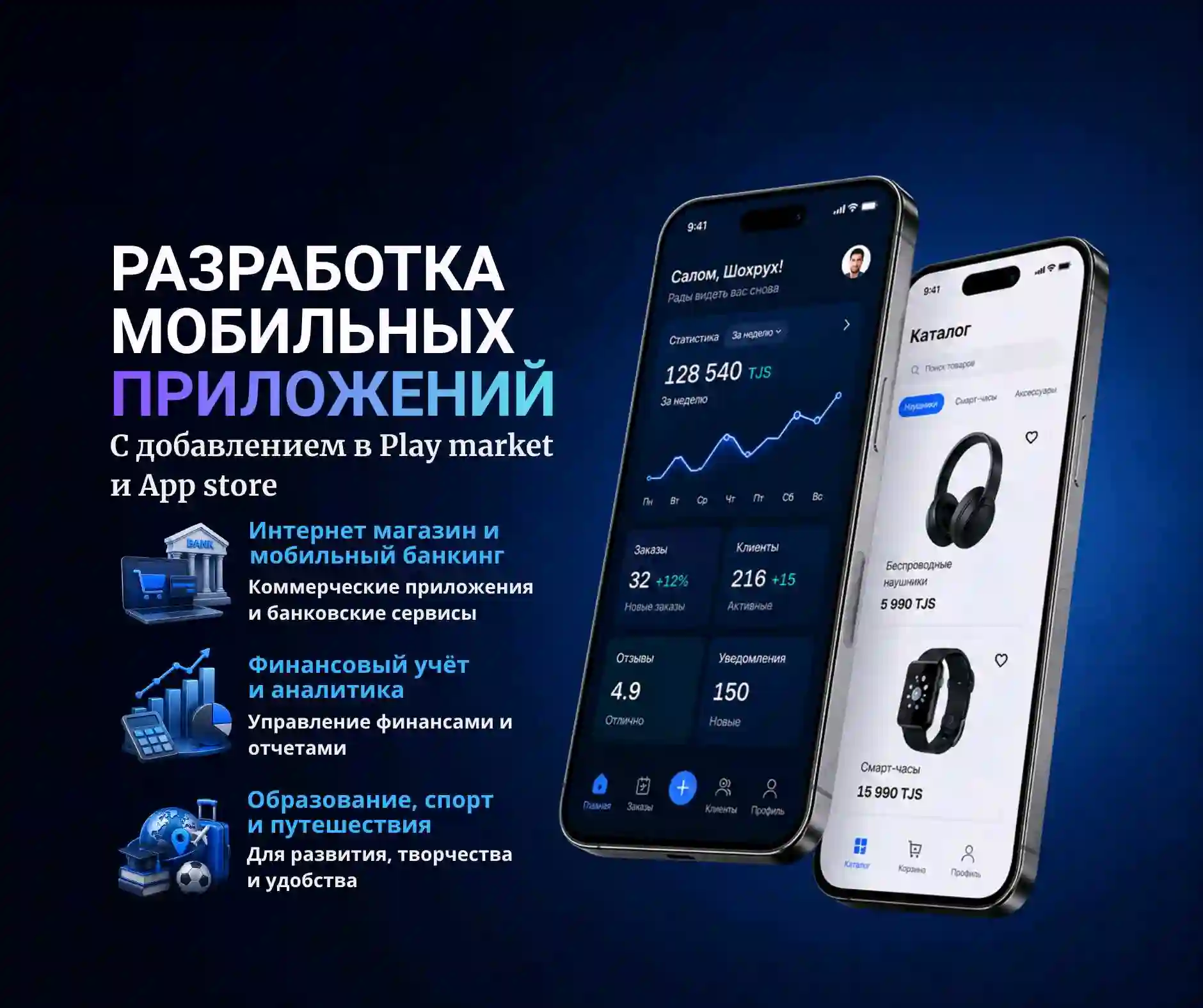 Мобильные приложения Android/IOS