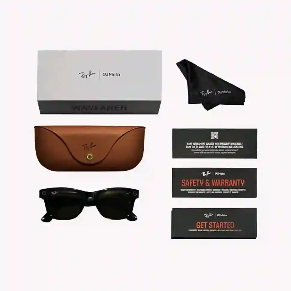 Очки с камерой Ray Ban Meta Wayfarer Gen 1 