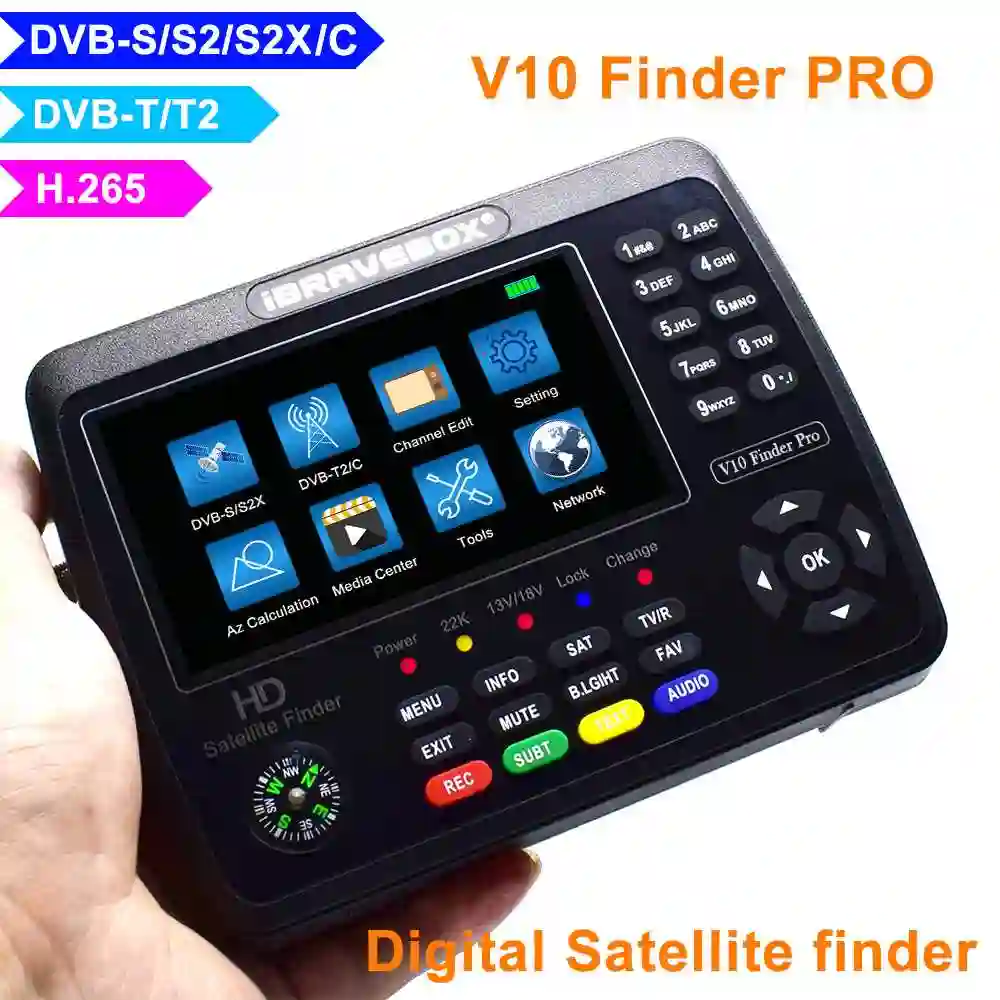 прибор по настройке кабельного тв IBRAVEBOX v10pro