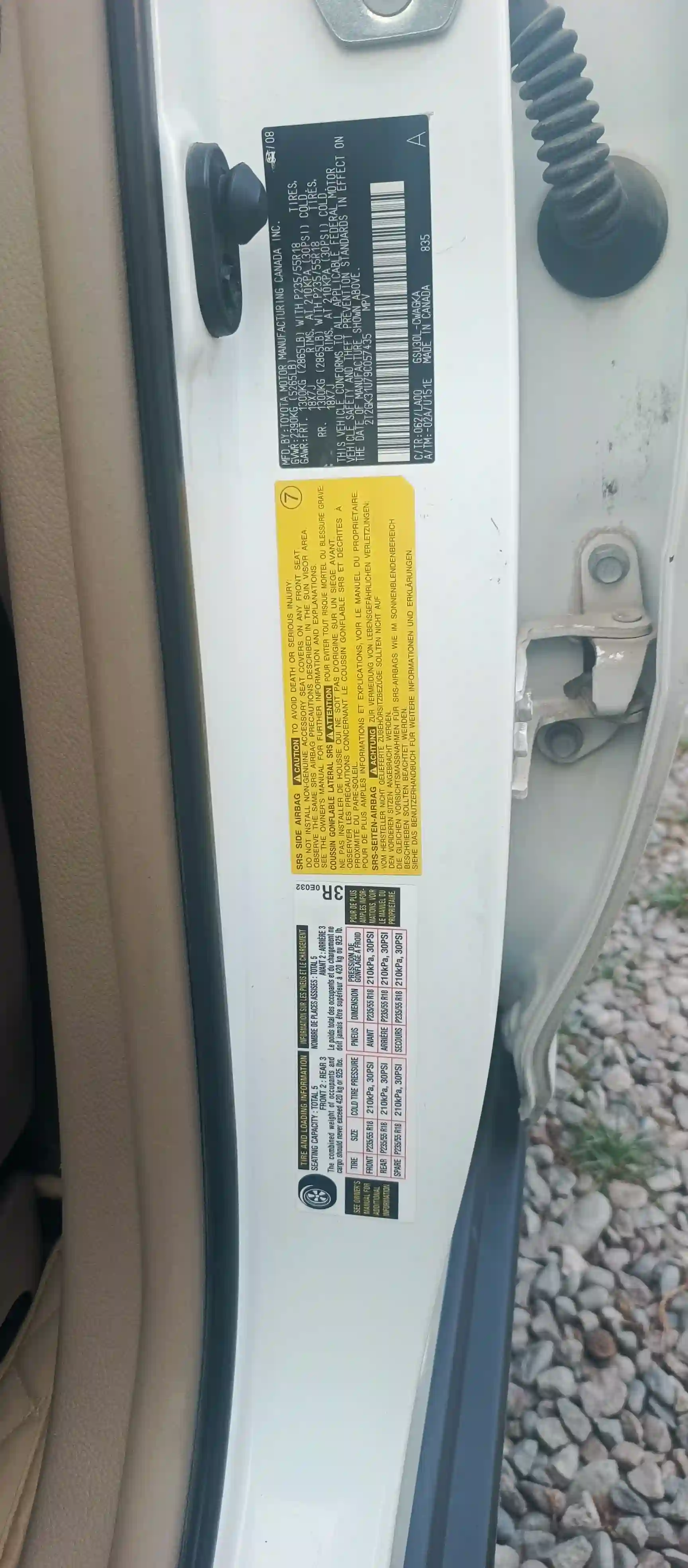 Lexus Rx series 2008