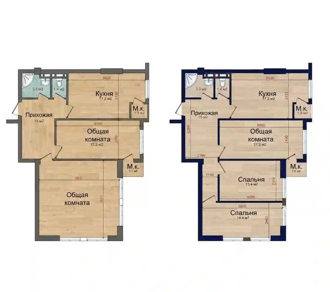 3-к квартира, 16 этаж, 85 м², И.Сомонӣ