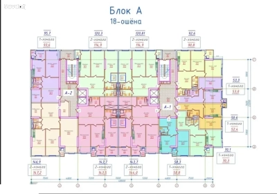 2-комн. квартира, 15 этаж, 144 м², Шохмансур