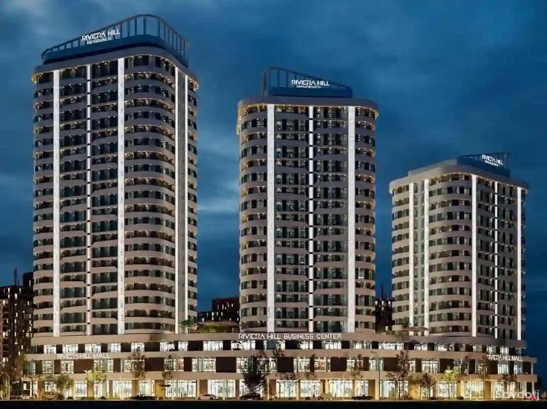 2-к квартира, 10 этаж, 97 м², главный ёвар
