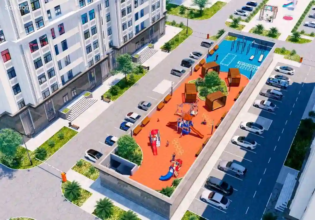 1-к квартира, 2 этаж, 37 м², Рудаки