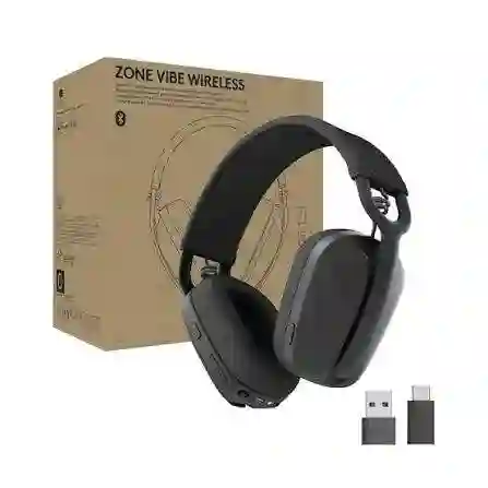 Logitech Zone Vibe 100 Wireless Headphones – Graph