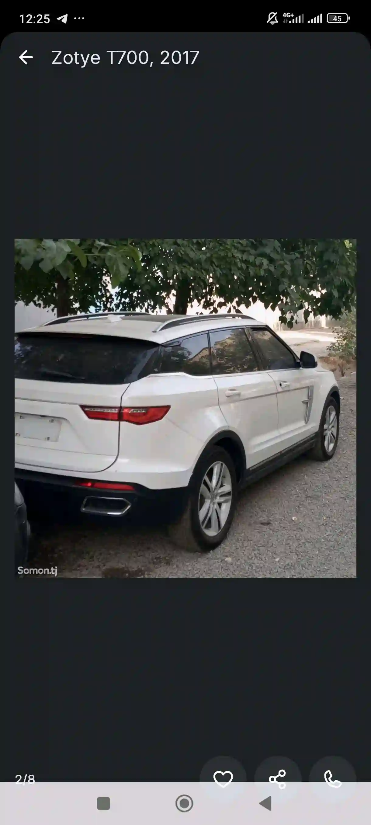 Zotye T700 2017