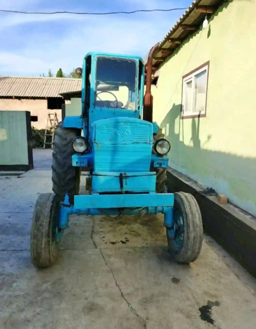 Трактор комбайн прицеп