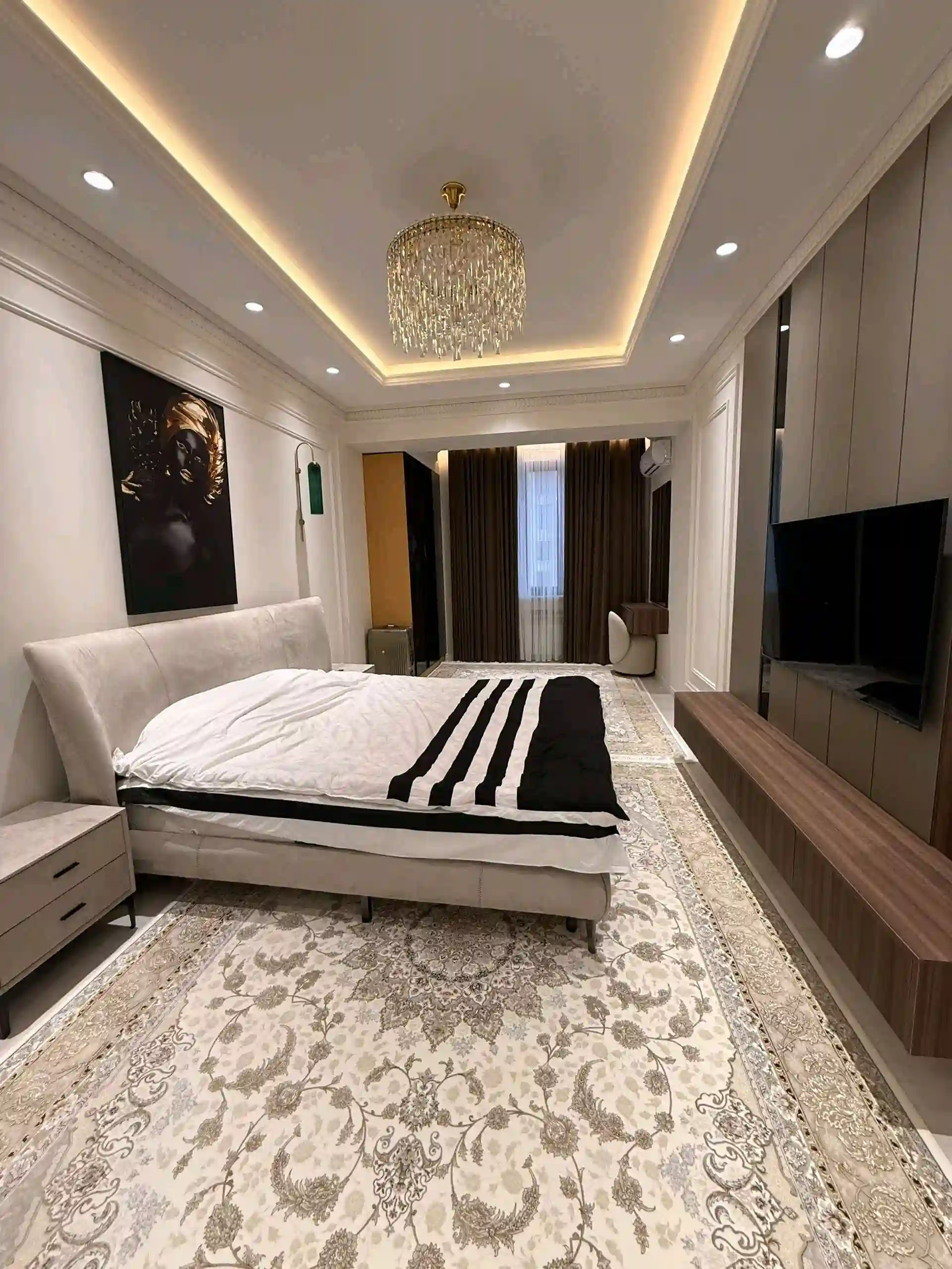 3-к квартира, 16 этаж, 129 м², Хилтон