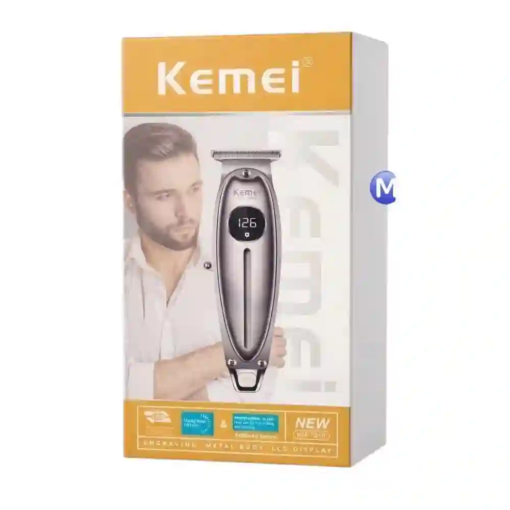Триммери касбии Kemei KM-1948 бо экрани LCD