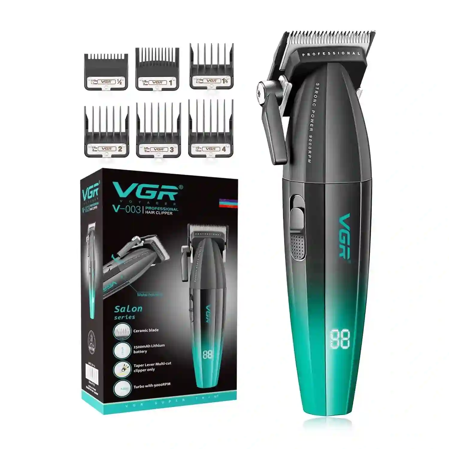 Машинка барои сартарошӣ VGR V-003 Professional