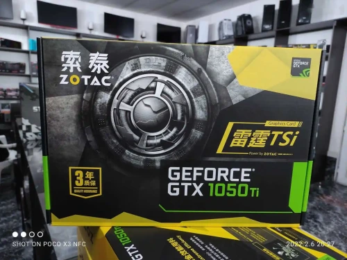 Видеокарта Zotac Nvidia Geforce GTX 1050Ti 4GB