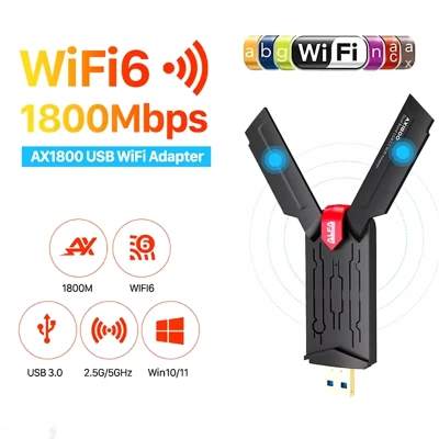 Адаптер Pix-Link-UAX03 USB Wi-Fi 6 адаптер — миниатюра 2