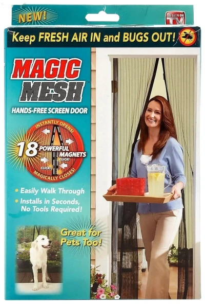 Москитная сетка Magic Mesh 574685 210х100 — миниатюра 1