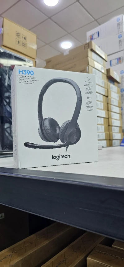 Наушники Ligitech H390 Headset — миниатюра 1